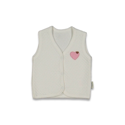 KIZ 1/9 AY KALPLİ KAPİTONE TEK KAT YELEK