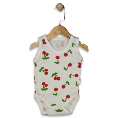 KIZ 1/9 AY  KİRAZ ASKILI KÜÇÜK BADİ