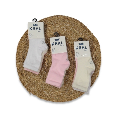 KIZ 2/3 YAŞ 3LÜ ASKILI  KARIŞIK DESENLİ KUTULU ÇOR