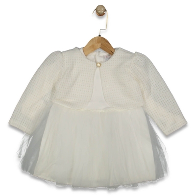 KIZ 2/4 YAŞ SİM KIRÇILLI HIRKALI ELBİSE