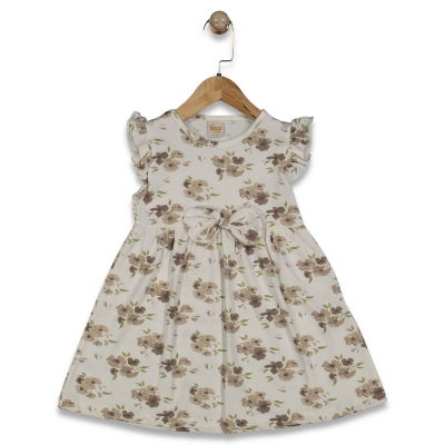 KIZ 2/5 YAŞ ÇİÇEK DESENLİ ELBİSE