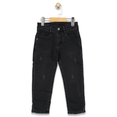 KIZ 2/5 YAŞ İÇİ WELSOFTLU KOT PANTALON
