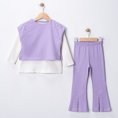 KIZ 2/5 YAŞ İNCİ TAŞLI 3 LÜ TAKIM