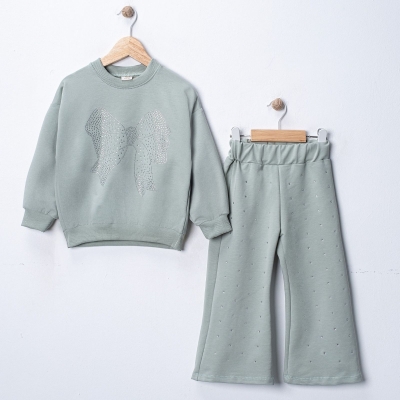 KIZ 2/5 YAŞ KELEBEK TAŞLI TAKIM