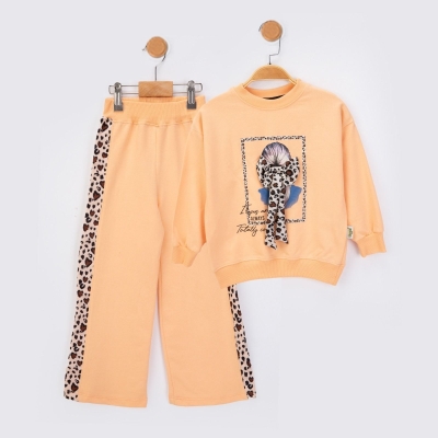 KIZ 2/5 YAŞ LEOPAR TOKALI 2 İP TAKIM