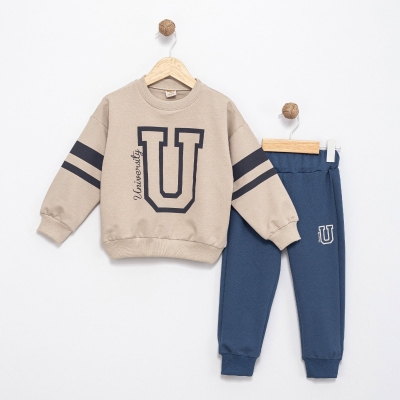 KIZ 2/5 YAŞ U BASKILI ERKEK EŞOFMAN TAKIM