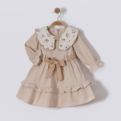 KIZ 2/5 YAŞ YAKALI ELBİSE