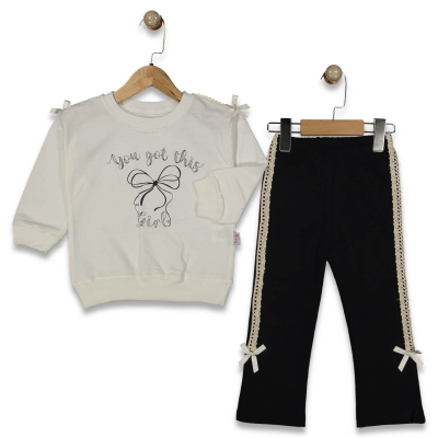 KIZ 2/5 YAŞ YOU GIRL FİYONK BASKILI TAKIM