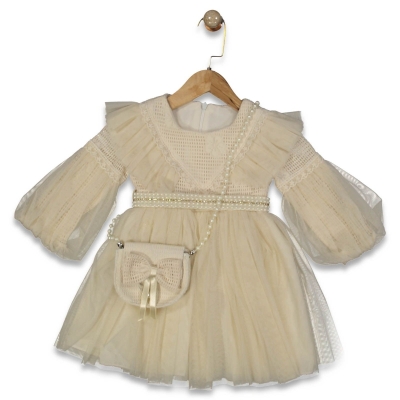 KIZ 2/6 YAŞ İNCİLİ KEMERİ ÇANTALI