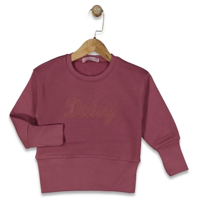 KIZ 3/12 YAŞ DAİSY NAKIŞLI  SWEAT