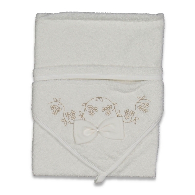 KIZ 3/3 YAŞ HAVLU SİLGİ DANTEL NAKIŞLI