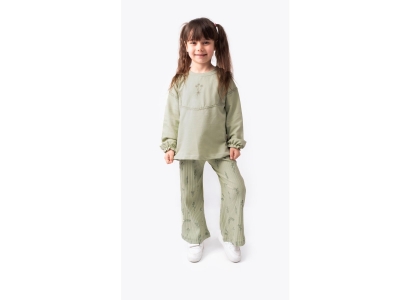 KIZ 3/6 YAŞ KIDS ÇİÇEK BUKET NAKIŞLI BRODE TUTTURM