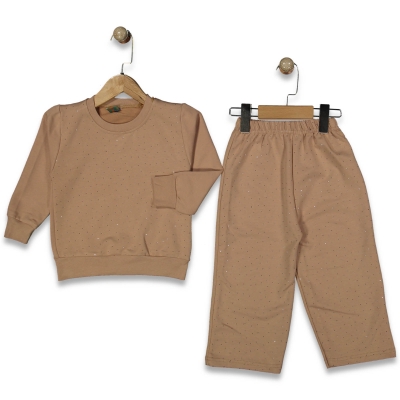 KIZ 3/7 YAŞ KOMPLE TAŞLI LİKRALI KOMPAKT