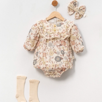 KIZ 3/9 AY GOLD SERISI ROMPER