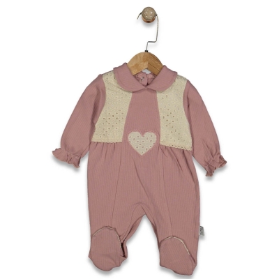 KIZ 3/9 AY KALP BRODELİ NAKIŞLI TULUM