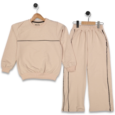 KIZ 4/10 YAŞ TAŞLİ BİYELİ TAKIM