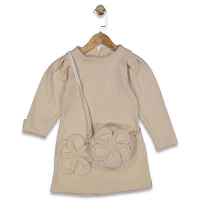 KIZ 4/7 YAŞ PAPYTALI ÇANTALI ELBİSE