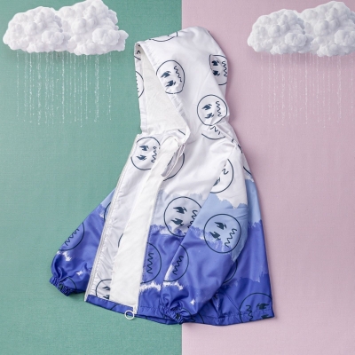 KIZ 5/8 YAŞ BALKABAĞI KIZ BASKILI YAĞMURLUK