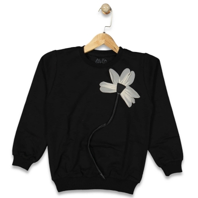 KIZ 5/8 YAŞ ÇİÇEK SWEAT