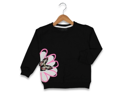 KIZ 5/8 YAŞ KELEBEKLİ SWEAT