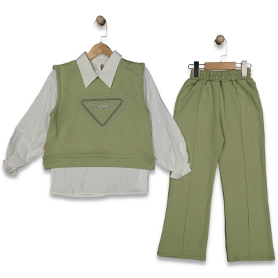 KIZ 5/8 YAŞ TAŞLI OYSHO 3 LÜ TAKIM