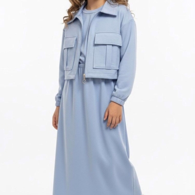 KIZ 6/11 YAŞ CEKET YAKALI OYŞHO TAKIM