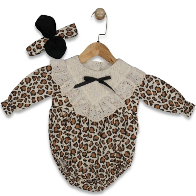 KIZ 6/12 AY LEOPAR ROMPER