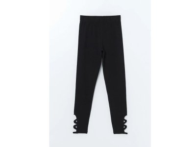 KIZ 6/14 YAŞ BELİ LASTİKLİ EN DAR KALIP TAYT
