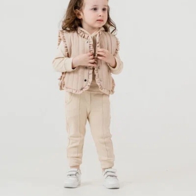 KIZ 6/18 AY FIRFIR YELEKLİ 3 LÜ TAKIM