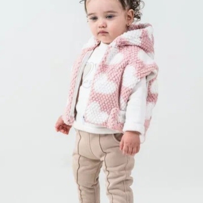 KIZ 6/18 AY KALP YELEKLİ LOVE 3 LÜ TAKIM