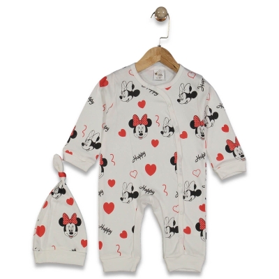 KIZ 6/18 AY KAPLİ MİCKEY BASKILI TULUM