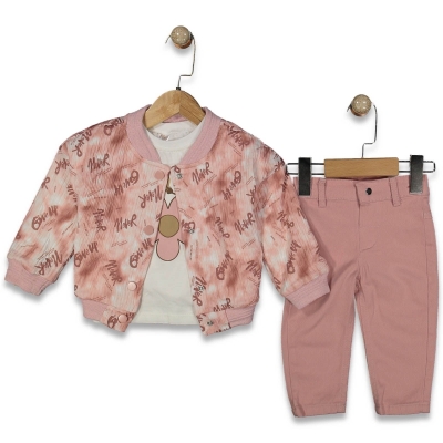 KIZ 6/24 AY DİJİTAL BASKILI 3 LÜ TAKIM