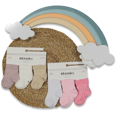 KIZ 6/6 AY 12&#039;Lİ FERYA DESEN KIZ BEBE MEVSİMLİK SO