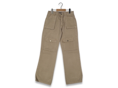 KIZ 8/12 YAŞ DİZLERİ CEPLİ  PFD RENKLİ KIZ PANTOLO