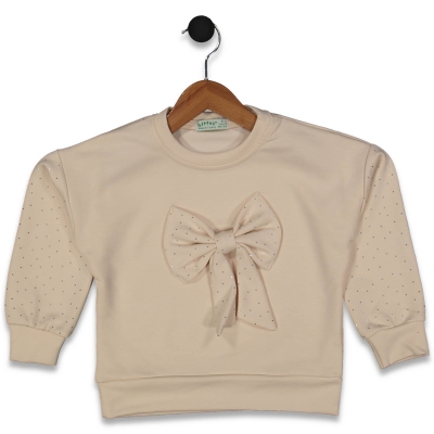 KIZ 8/12 YAŞ FİYONKLU TAŞLI SWEAT