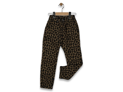KIZ 8/12 YAŞ LEOPAR JOGER KOT PANTOLON