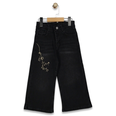 KIZ 9/12 YAŞ  KLASİK KOT PANTOLON