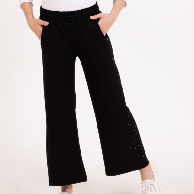 KIZ 9/12 YAŞ YANI TAŞLI EŞOFMAN ALTI