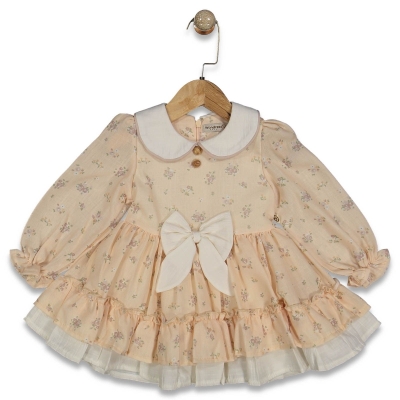 KIZ 9/24 AY BEBE YAKALI MELİSA ELBİSE