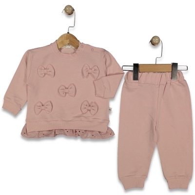 KIZ 9/24 AY FİYONK GÜPÜR DETAYLI 2 Lİ TAKIM