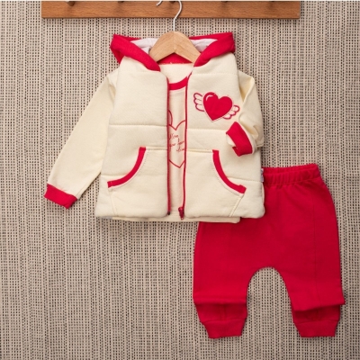 KIZ 9/24 AY KALP NAKIŞLI AYLIK TAKIM