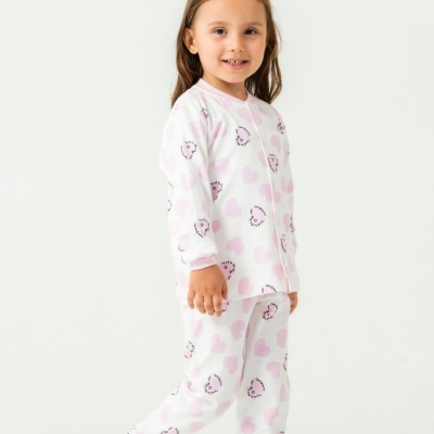 KIZ 9/24 AY KALPLİ PJAMA TAKIM