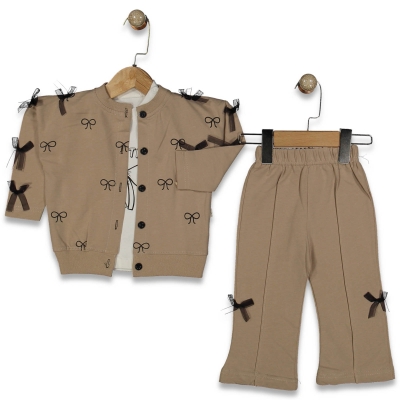 KIZ 9/24 AY KOLLARI FİYONKLU DÜĞMELİ 3 LÜ TAKIM