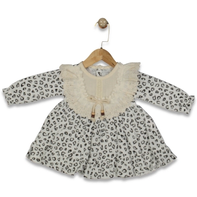 KIZ 9/24 AY LEOPAR ELBİSE