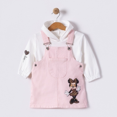 KIZ 9/24 AY MİCKY BASKILI BADİLİ RENKLİ JİLE