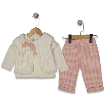 KIZ 9/24 AY NAKIŞLI TAŞLI 3 LÜ TAKIM