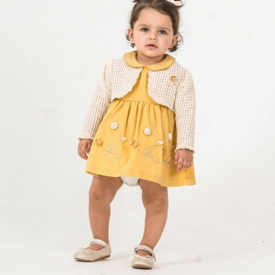 KIZ 9/24 AY TRİKO BALORE YELEKLİ  ÇOCUK TAKIM