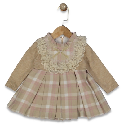 KIZ 9/24 AY TRIKOLU EKOSE ELBISE