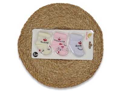 KIZ KARIŞIK DESEN PVC 12Lİ ÇORAP
