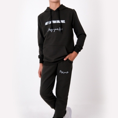 KOSKA BEBE 40031-ERKEK 11/14 YAŞ DON&#039;T LIMIT KAPŞONLU TAKIM